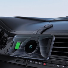 Автомобільне кріплення для смартфона D21 Magnetic wireless (на панель) Velcro Acefast (6974316282907)