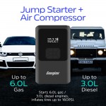Автомобільний Jump Starter 10000mAh 37W USB-C USB-A 160 PSI ліхтар 2W Energizer (JE10000JP)