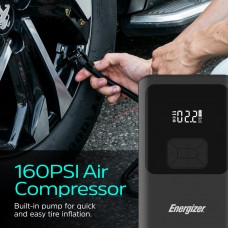 Автомобільний Jump Starter 10000mAh 37W USB-C USB-A 160 PSI ліхтар 2W Energizer (JE10000JP)