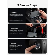 Автомобільний Jump Starter 12000mAh ES702 Ugreen (35977)