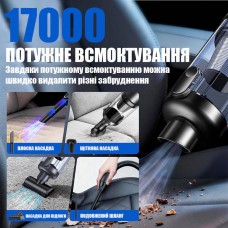 Автомобільний пилосос Aspiring Gale 4 Blow air Wireless and Cord 17000 Pa (GL16P12K)
