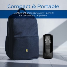 Автомобільний портативний компресор Energizer PAC4000 150 PSI Power Bank 2000 mAh Black (PAC4000)