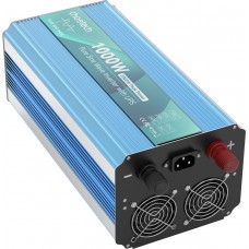 Інвертор Choetech з зарядкою функція ДБЖ 12\220V 1000Вт LiFePO?/Li-ion/AGM/GEL чиста синусоїда (INV-C1000WUPS-EU)