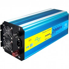 Інвертор Choetech з зарядкою функція ДБЖ 12\220V 2000Вт LiFePO?/Li-ion/AGM/GEL чиста синусоїда (INV-C2000WUPS-EU)