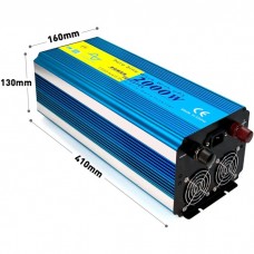 Інвертор Choetech з зарядкою функція ДБЖ 12\220V 2000Вт LiFePO?/Li-ion/AGM/GEL чиста синусоїда (INV-C2000WUPS-EU)