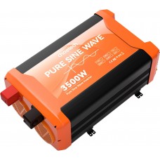 Інвертор автомобільний Choetech 12\220V 3500W (1600Вт) чиста синусоїда (CJ3500Q-V2)