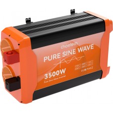 Інвертор автомобільний Choetech 12\220V 3500W (1600Вт) чиста синусоїда (CJ3500Q-V2)