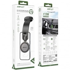 Автомобільне кріплення для смартфона D37 Magnetic wireless (на панель) Acefast (6974316283546)
