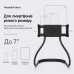 Держатель для смартфона гибкий на шею MadeInFuture T12 Black (MIF91916)