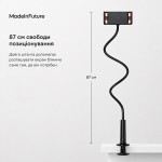 Держатель для смартфона и планшета гибкий настольный MadeInFuture T8 Black (MIF91915) Держатель для смартфона и планшета гибкий настольный MadeInFuture T8 Black (MIF91915)