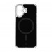 Чехол ArmorStandart Clear Hybrid MagCase для Apple iPhone 17 Black (ARM91787)