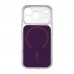 Чехол ArmorStandart Clear Hybrid MagCase для Apple iPhone 18 Pro / 17 Pro Dark Cherry (ARM91789)