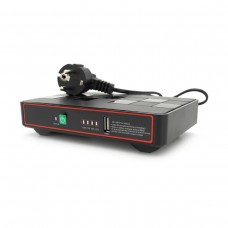 ДБЖ Green Wave ECO418Pro-18W для роутерів /PON/POE, 5/9/12/15/24V, 12000MAh Black