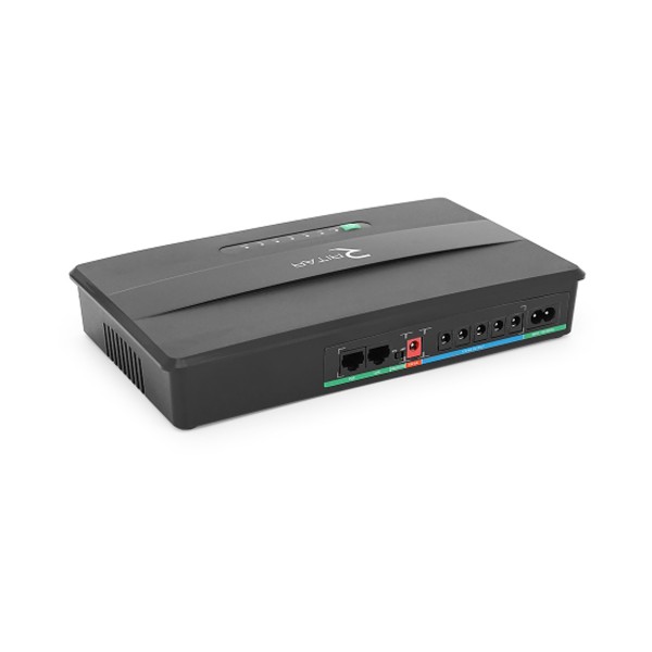 ДБЖ Green Wave-Ritar EcoPlus8100L-100W для роутерів /PON/POE, 5V/USB-2A, 12V/8A, 19V/5A, 16000mAh