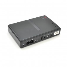 ДБЖ UPS-18W DC1018P YT45454 для роутерів /PON/POE-430, 5//9/12V, 1A, 12800MAh Black
