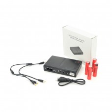 ДБЖ UPS-18W DC1018P YT45454 для роутерів /PON/POE-430, 5//9/12V, 1A, 12800MAh Black