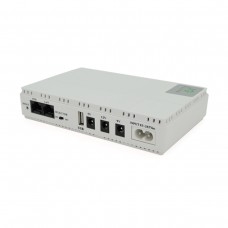 ДБЖ UPS-18W DC1018P для роутерів /PON/POE-430, 5//9/12V, 1A, 10400MAh White