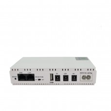 ДБЖ UPS-18W DC1018P для роутерів /PON/POE-430, 5//9/12V, 1A, 10400MAh White