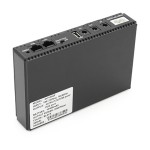 ДБЖ UPS-36W DC1036P для роутерів /PON/POE-430, 5/9/12V, 1A/2А, 10400мAh, Black