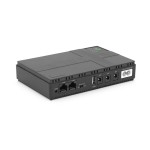 ДБЖ UPS-36W DC1036P-10 для роутерів /PON/POE-430(15-24V), 5/9/12V, 10400мAh, USB 3.0, Black
