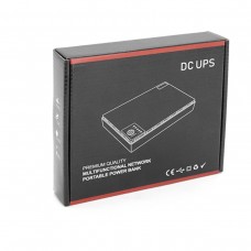 ДБЖ UPS-36W DC1036P-10 для роутерів /PON/POE-430(15-24V), 5/9/12V, 10400мAh, USB 3.0, Black