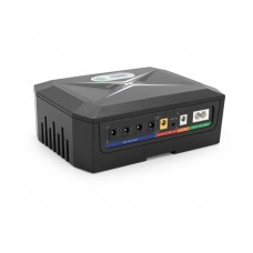 ДБЖ UPS-60W DCP-60W-20 для роутерів /PON/POE-430(15-24V), 5/9/12V, 20800мAh USB 3.0, Black
