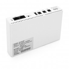 ДБЖ для роутерів DC1018P, 18W, Output: USB-5V, DC-5V/9V/12V, POE-15/24V, 1/2A, Li-ion 10400mAh White