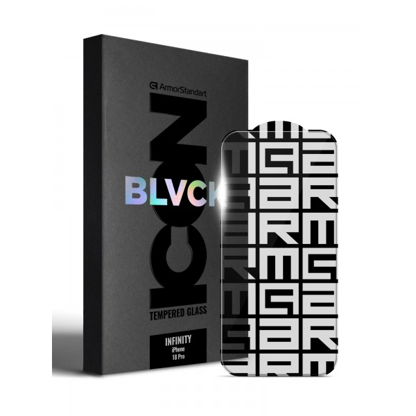Захисне скло ArmorStandart Infinity Black Icon 2.75D для Apple iPhone 18 Pro (ARM91944)