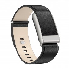 Ремінець ArmorStandart Leather Loop для Whoop 5.0 Black with Siver (ARM93092)