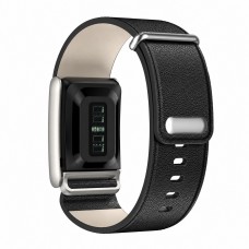 Ремінець ArmorStandart Leather Loop для Whoop 5.0 Black with Siver (ARM93092)