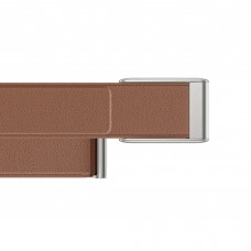 Ремінець ArmorStandart Leather Loop для Whoop 5.0 Chestnut with Silver (ARM93093)