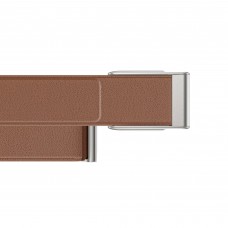 Ремінець ArmorStandart Leather Loop для Whoop MG Chestnut with Silver (ARM93095)