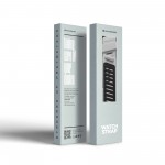 Ремінець ArmorStandart Silicone Tech для Whoop 5.0 Grey with Silver (ARM93098)