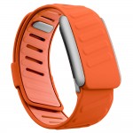 Ремінець ArmorStandart Silicone Tech для Whoop MG Orange with Silver (ARM93103)