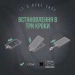 Ремінець для смартфону ArmorStandart Rope Black Pine with Clear holder (ARM67206) Ремінець для смартфону ArmorStandart Rope Black Pine with Clear holder (ARM67206)