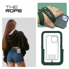 Ремінець для смартфону ArmorStandart Rope Black Pine with Clear holder (ARM67206)