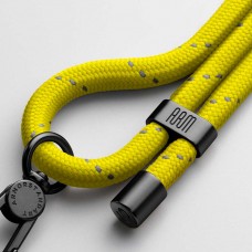 Ремінець для смартфону ArmorStandart Rope Black Sunflower with Clear holder (ARM67201)
