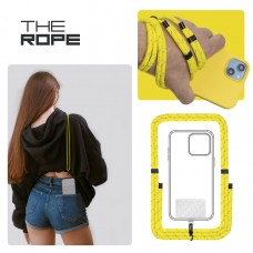Ремінець для смартфону ArmorStandart Rope Black Sunflower with Clear holder (ARM67201)