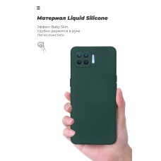 Чохол ArmorStandart ICON для OPPO Reno 4 Lite/A93 Camera cover Pine Green (ARM58514)