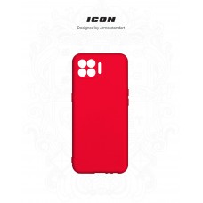 Чохол ArmorStandart ICON для OPPO Reno 4 Lite/A93 Camera cover Red (ARM58462)