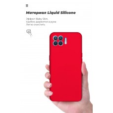 Чохол ArmorStandart ICON для OPPO Reno 4 Lite/A93 Camera cover Red (ARM58462)