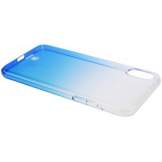 Чохол Baseus Glaze Case для Apple iPhone X/Xs Transparent Blue (WIAPIPHX-GC01)