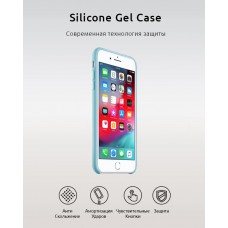 Чохол Original Silicone Case для Apple iPhone SE 2022/2020/8/7 Sky Blue (ARM54233)