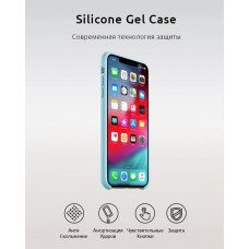 Чохол Original Silicone Case для Apple iPhone X/XS Sky Blue (ARM54249)