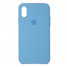 Чохол Original Silicone Case для Apple iPhone XS/X Cornflower (ARM55289)