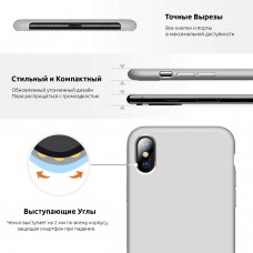 Чохол Original Silicone Case для Apple iPhone XS/X Pine Green (ARM56944)