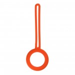 Чохол-брелок ArmorStandart для AirTag Silicone Long Loop Open Orange (ARM59164)