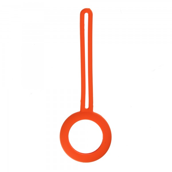 Чохол-брелок ArmorStandart для AirTag Silicone Long Loop Open Orange (ARM59164)
