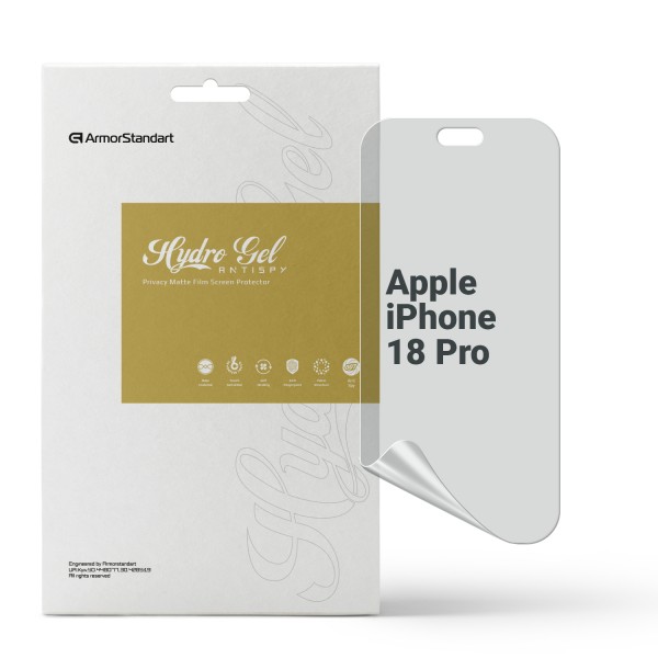 Гідрогелева плівка ArmorStandart Anti-spy для Apple iPhone 18 Pro (ARM94230)