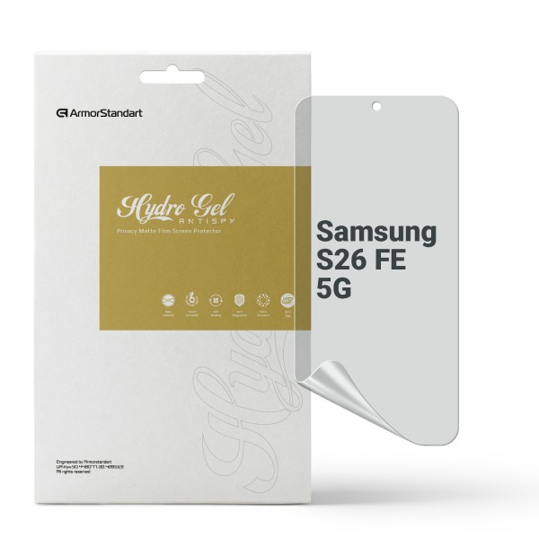 Гідрогелева плівка ArmorStandart Anti-spy для Samsung S26 FE 5G (ARM91712)